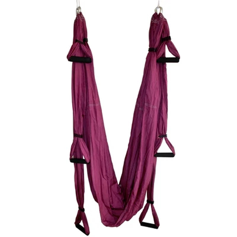 Elevate Your Practice: Anti-Gravity Yoga Hammock & Decompression Strap for Inversion Fitness