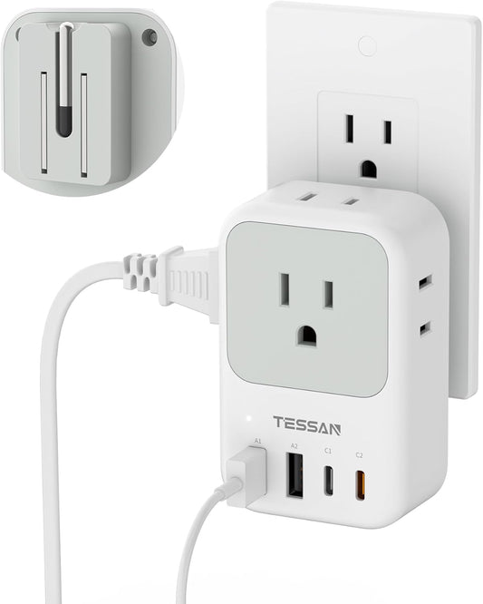USB C Charger Block 20W PD, Fast Charging Adapter with Foldable Plug