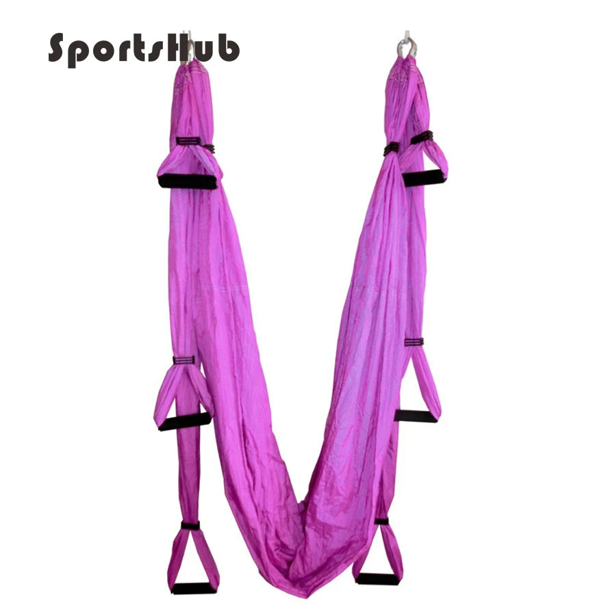 Elevate Your Practice: Anti-Gravity Yoga Hammock & Decompression Strap for Inversion Fitness