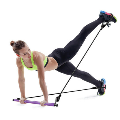 Versatile Pilates & Yoga Bar - Multifunctional Fitness Tension & Body Sculpting Tool