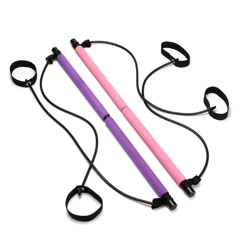 Versatile Pilates & Yoga Bar - Multifunctional Fitness Tension & Body Sculpting Tool