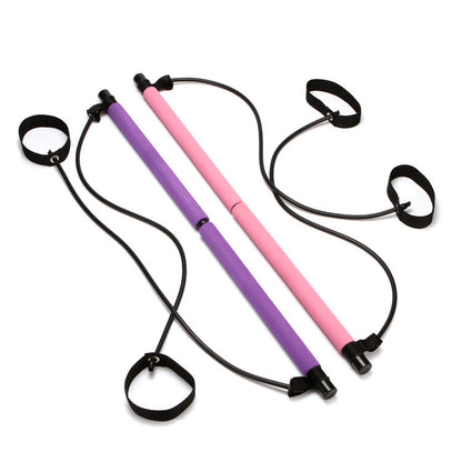 Versatile Pilates & Yoga Bar - Multifunctional Fitness Tension & Body Sculpting Tool