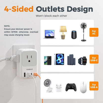 USB C Charger Block 20W PD, Fast Charging Adapter with Foldable Plug