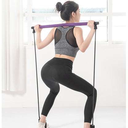 Versatile Pilates & Yoga Bar - Multifunctional Fitness Tension & Body Sculpting Tool